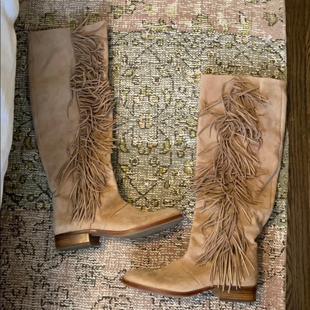Sam Edelman Fringe boots